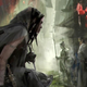 Detail of cover art for Skullsworn by Brian Staveley